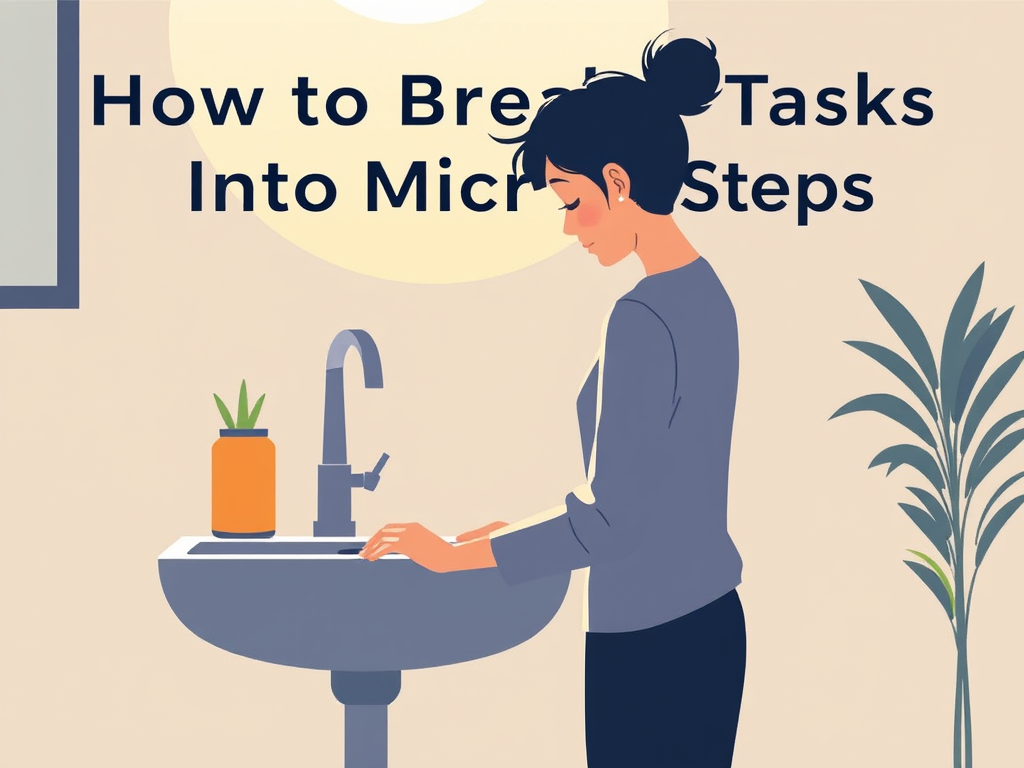 how to break a task into micro-steps executive function toolkit