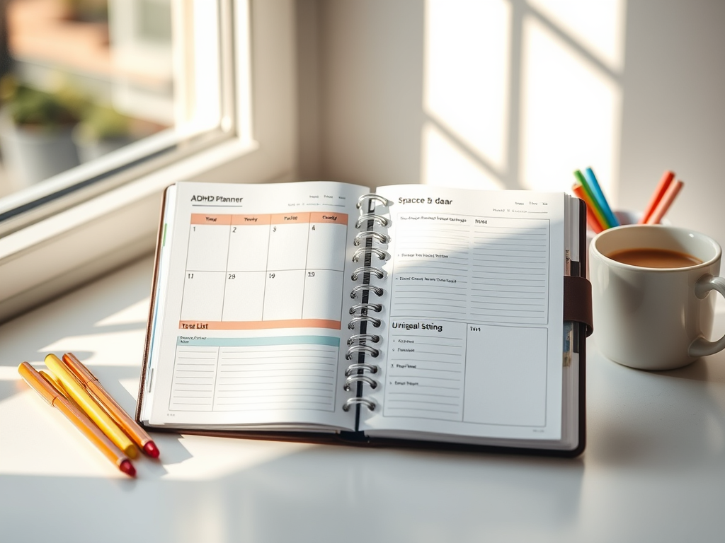 executive function planner for adults