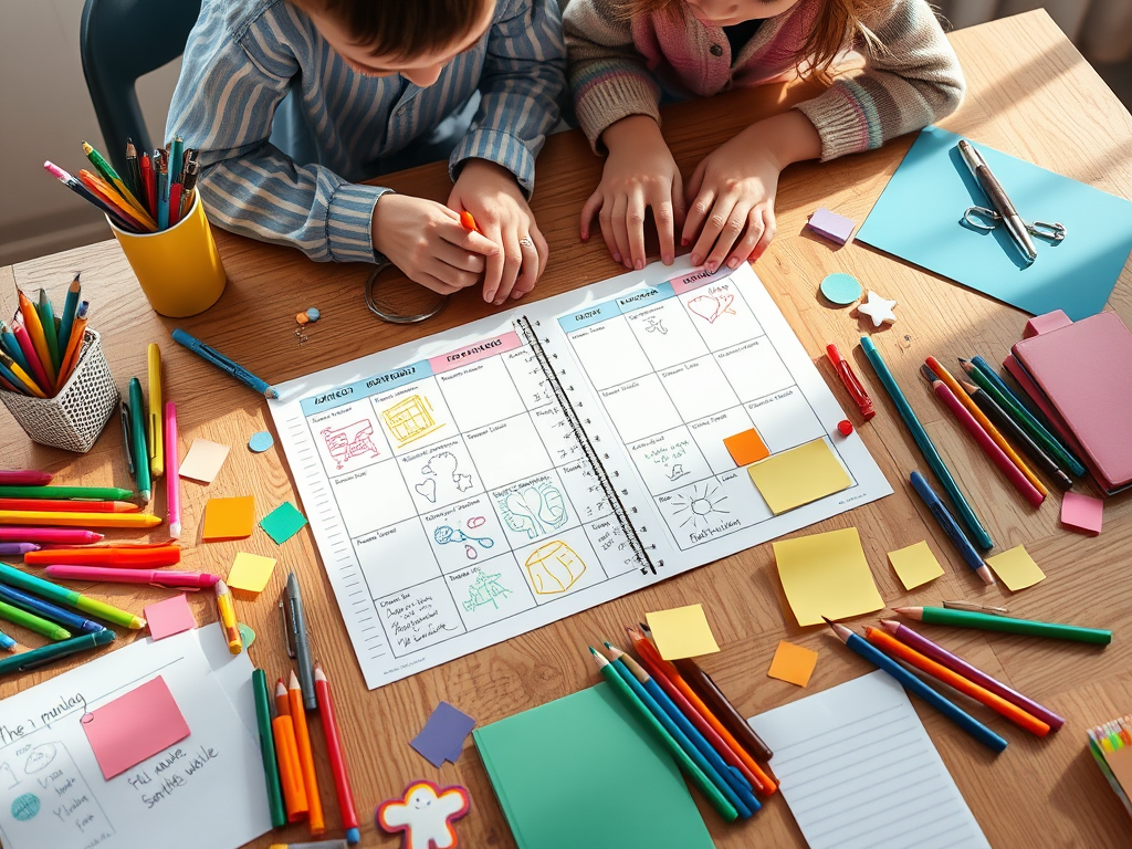 ADHD Daily Planner Template for Kids (Free Printable + Tips for Parents)