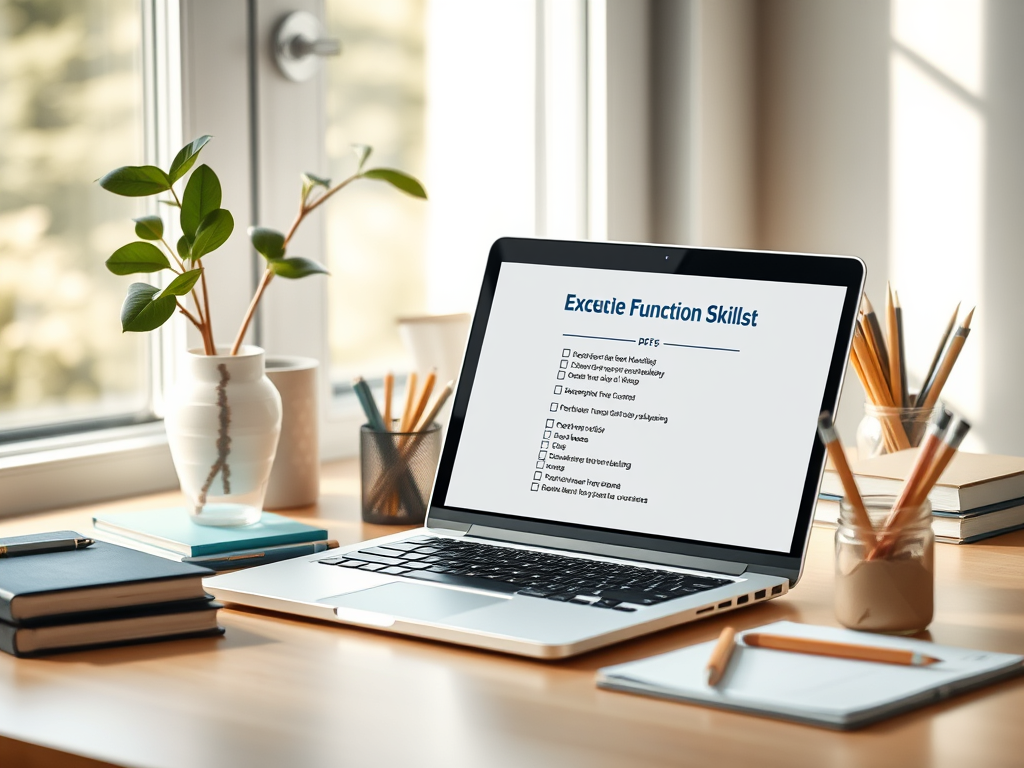 Executive Function Skills Checklist (FREE PDF): Detailed Downloadable Checklist for Teens and Adults