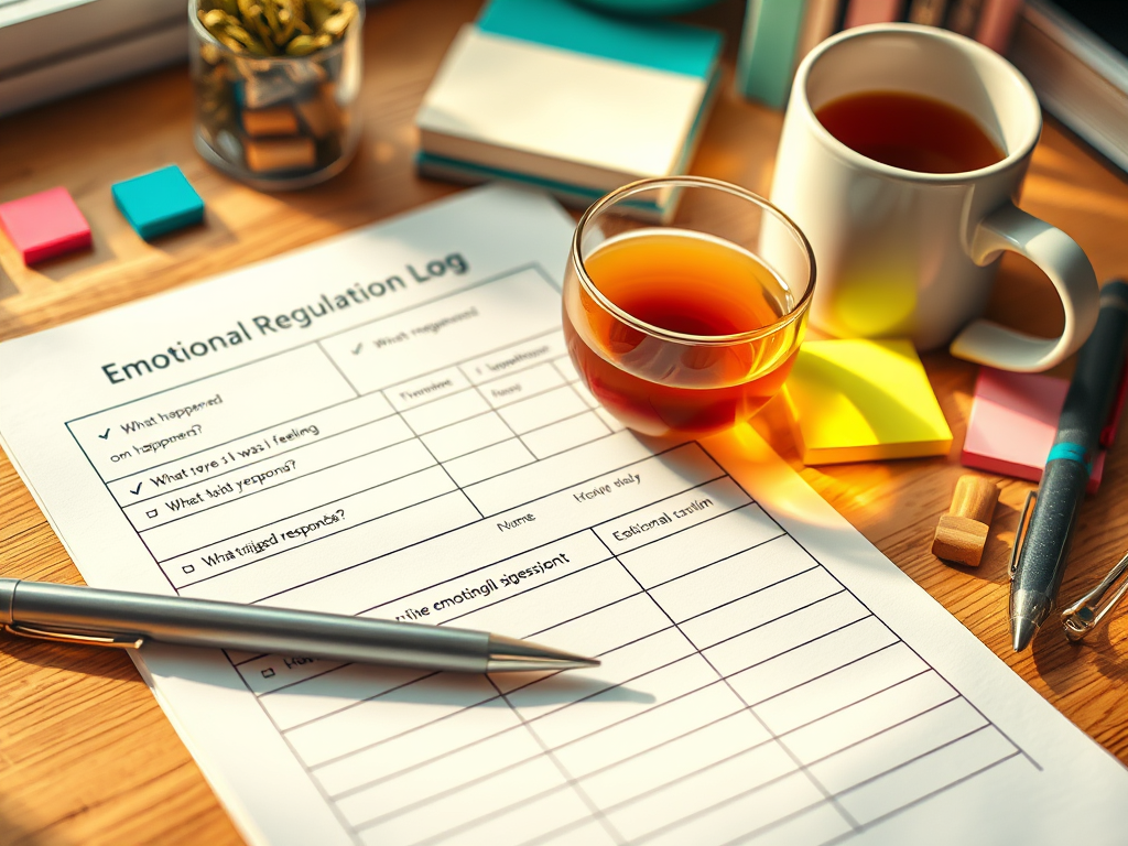 How to Use an Emotional Regulation Log (With Free Printable for ADHD & Neurodivergent Adults)