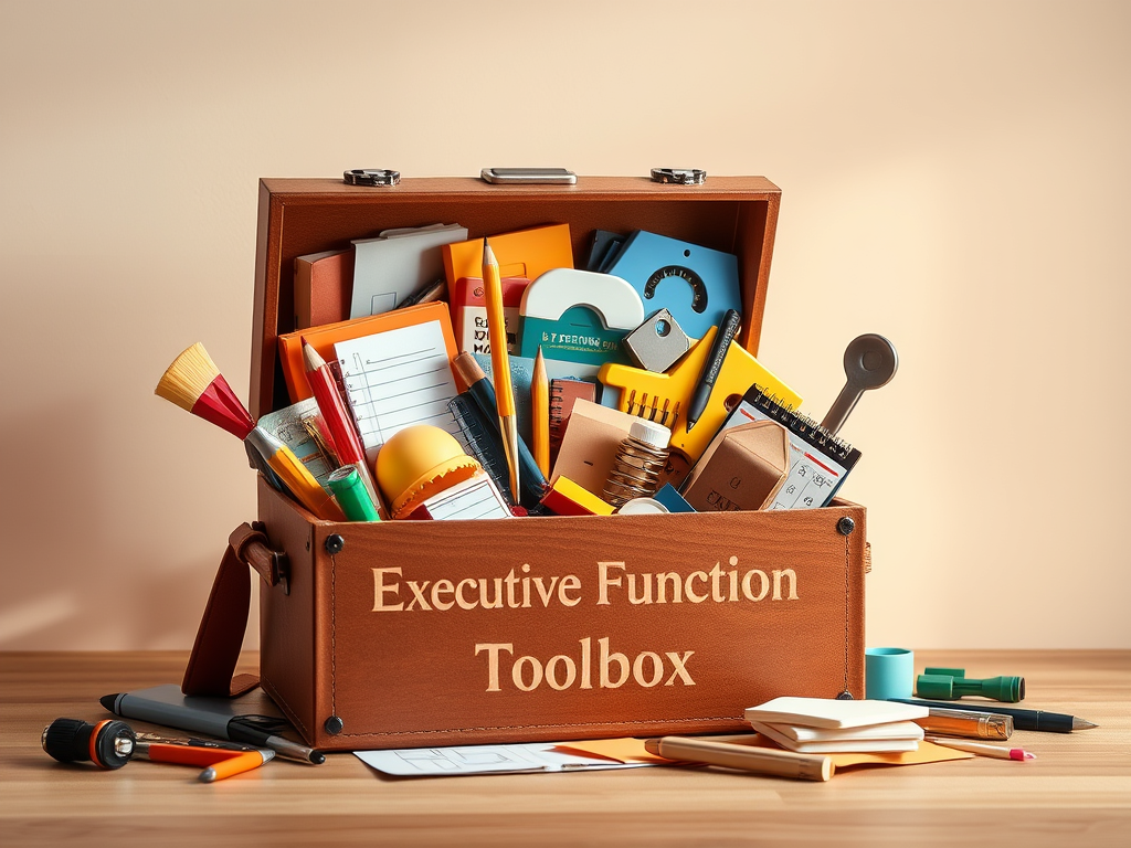 Executive Function Toolbox for Adults (PDF Download): The 9 Skills Every Neurodivergent Adult Needs